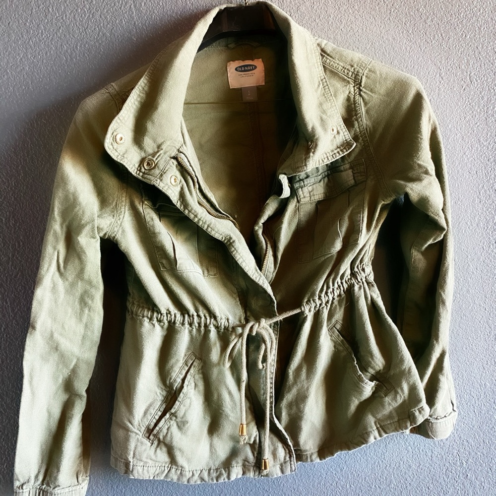 Light army jacket